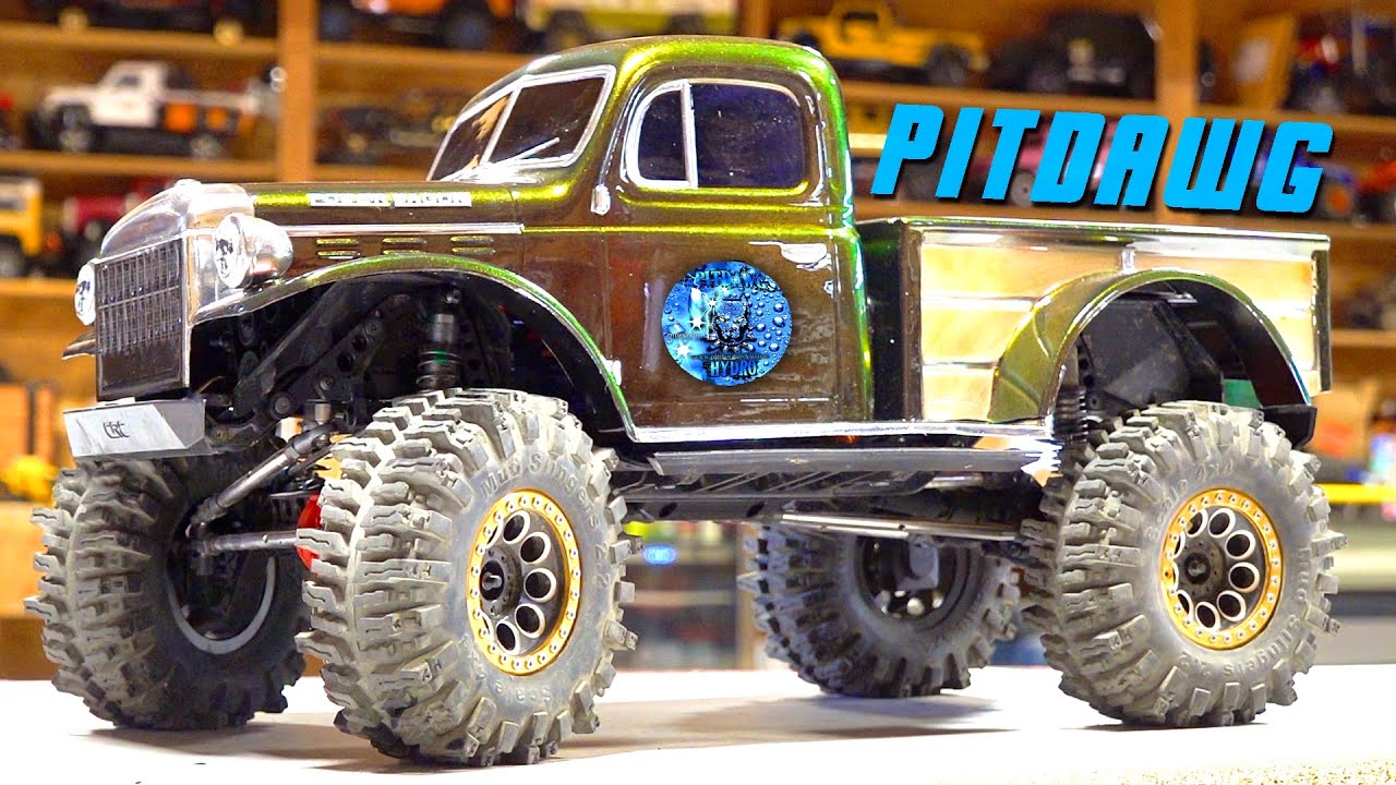 JLU JEEP to DODGE POWERWAGON TRUCK Conversion - PiTDAWG HYDRO - Axial SCX10 3 | RC ADVENTURES