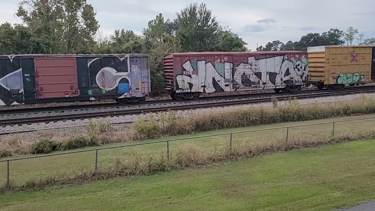 Slow Moves csx Train