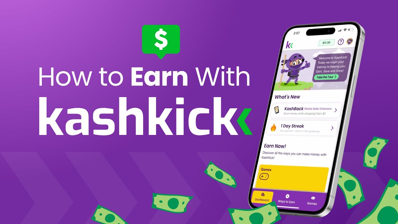 How To Use The KashKick App