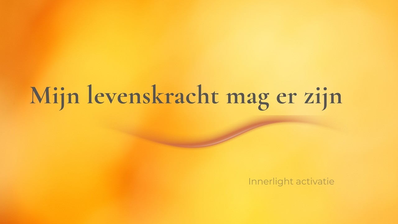Waarom je je energie inhoudt (en hoe doorbreek je dat) | Innerlight Activatie voor herstel & energie