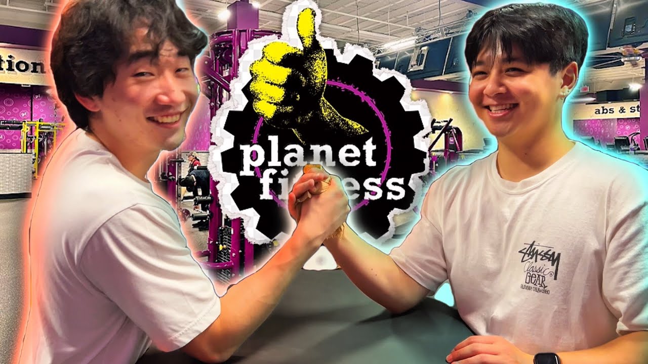 Planet Fitness Arm Wrestling!!