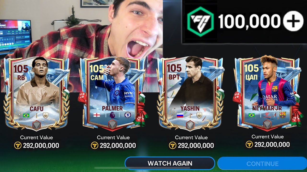 ЗАДОНАТИЛ 100.000 FC POINTS🤑 Я СОШЁЛ С УМА КОГДА ПОЙМАЛ ЕГО В ЛУЧШЕМ НАБОРЕ FC MOBILE!!!