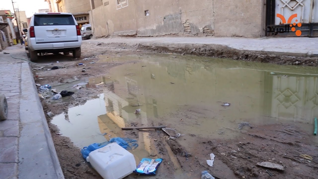#حچي_com .. كوت الحجاج الثانية تعاني من مشكلة التبليط على (النص) !!