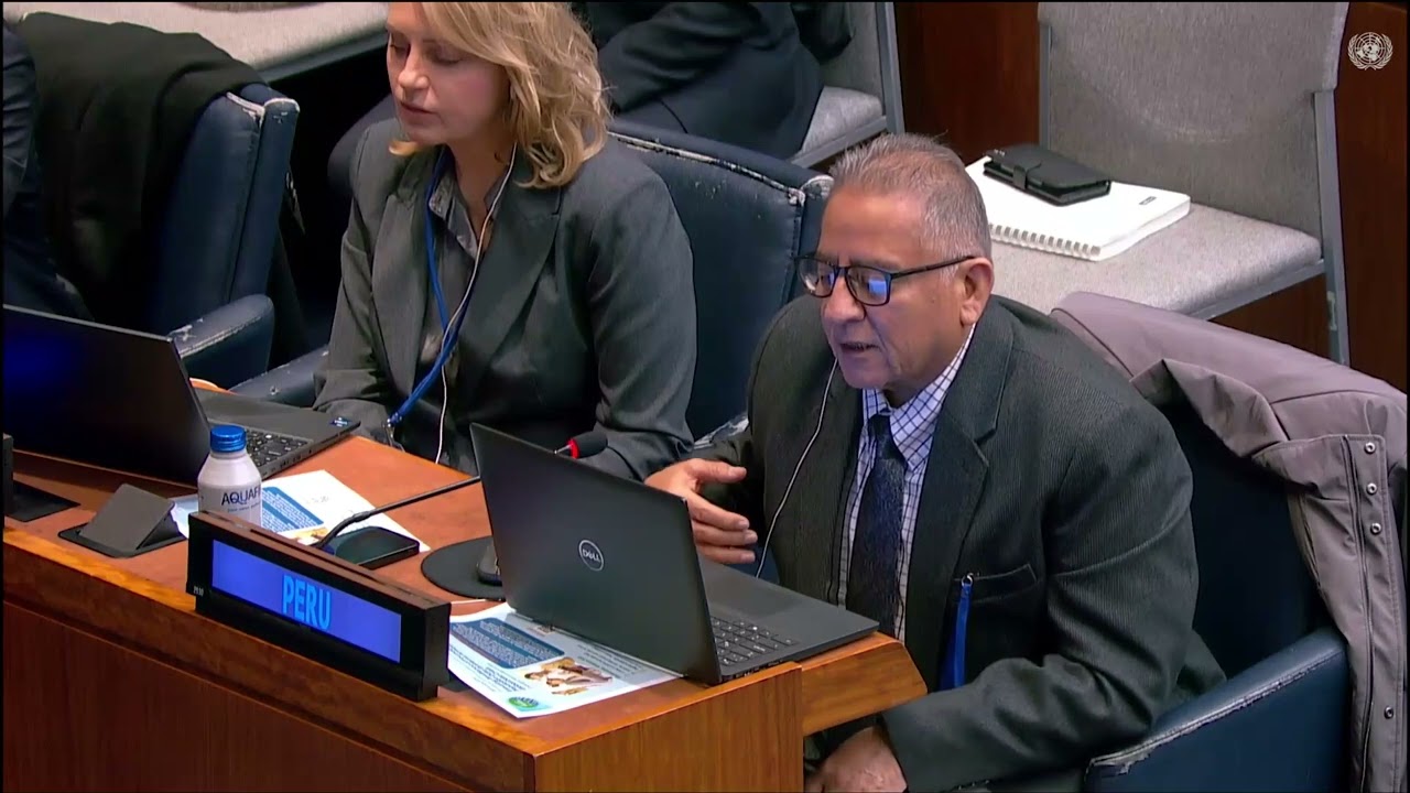 Jefe del INEI participa en el 57 Periodo Anual de Sesiones de la Comisión de Estadística de la ONU