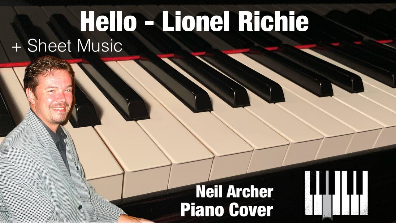 Hello - Lionel Richie - Piano Cover + Sheet Music