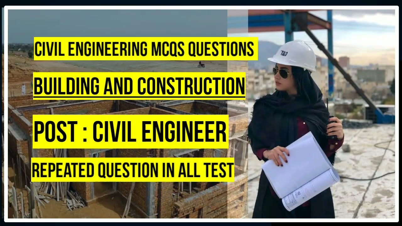 Civil engineering MCQS||Sub engineer civilmcqs/civil engineering mcqs Pakistan