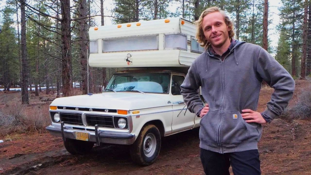 Moving From Oregon To Idaho In My 1970's Vintage Truck Camper Day 1 | The Journey Begins! |
