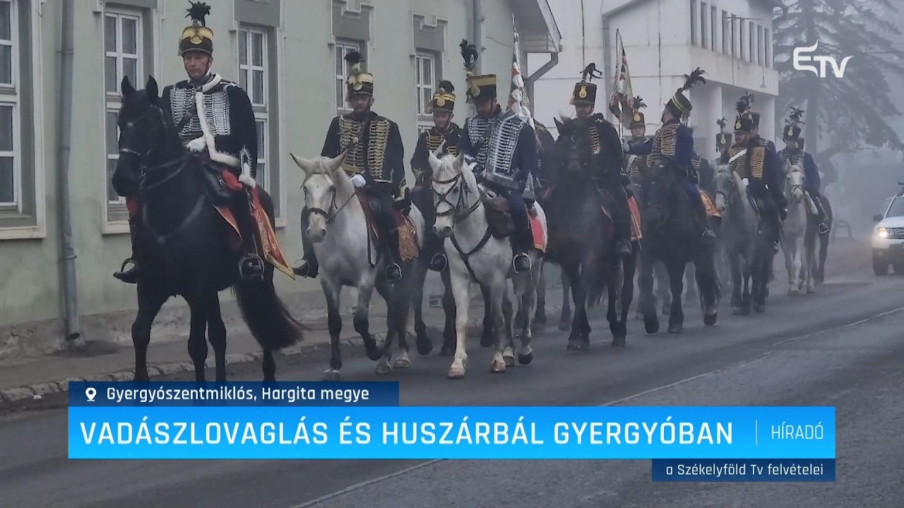 Vadászlovaglás és huszárbál Gyergyóban – Erdély TV