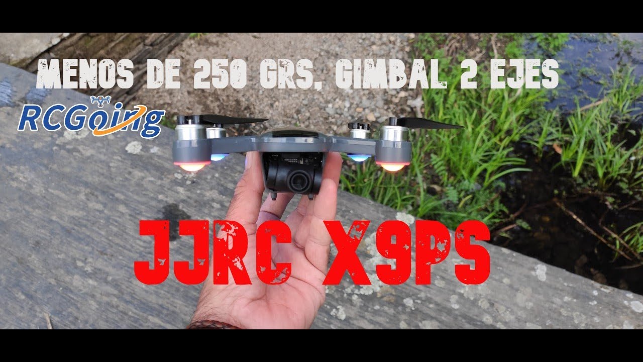 JJRC X9PS VERSIÓN 2020 👍 MEJOR DRONE CALIDAD/PRECIO 🙊 GIMBAL 2 EJES Y MENOS DE 250 Grs!