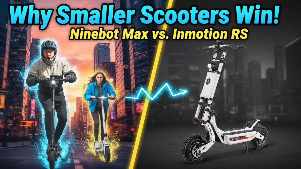 Ninebot Max и M365 против гиперэлектрических самокатов для поездок на работу