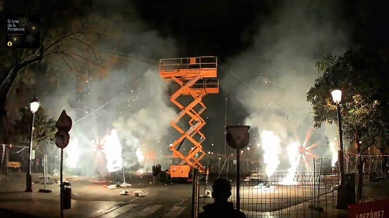 POLVORA A LA VESPRA, Falla Jesús -San Francisco de Borja, Piro. Caballer FX