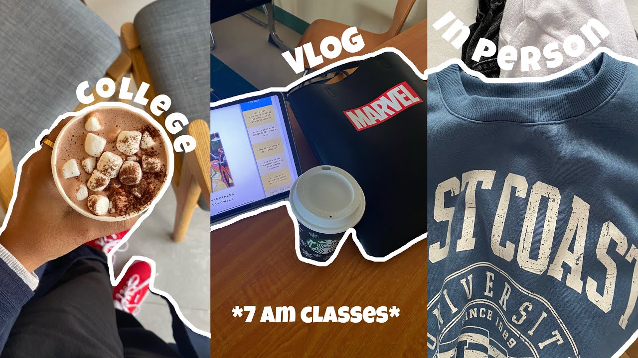 College vlog | *اول اسبوع دوام *حضوري