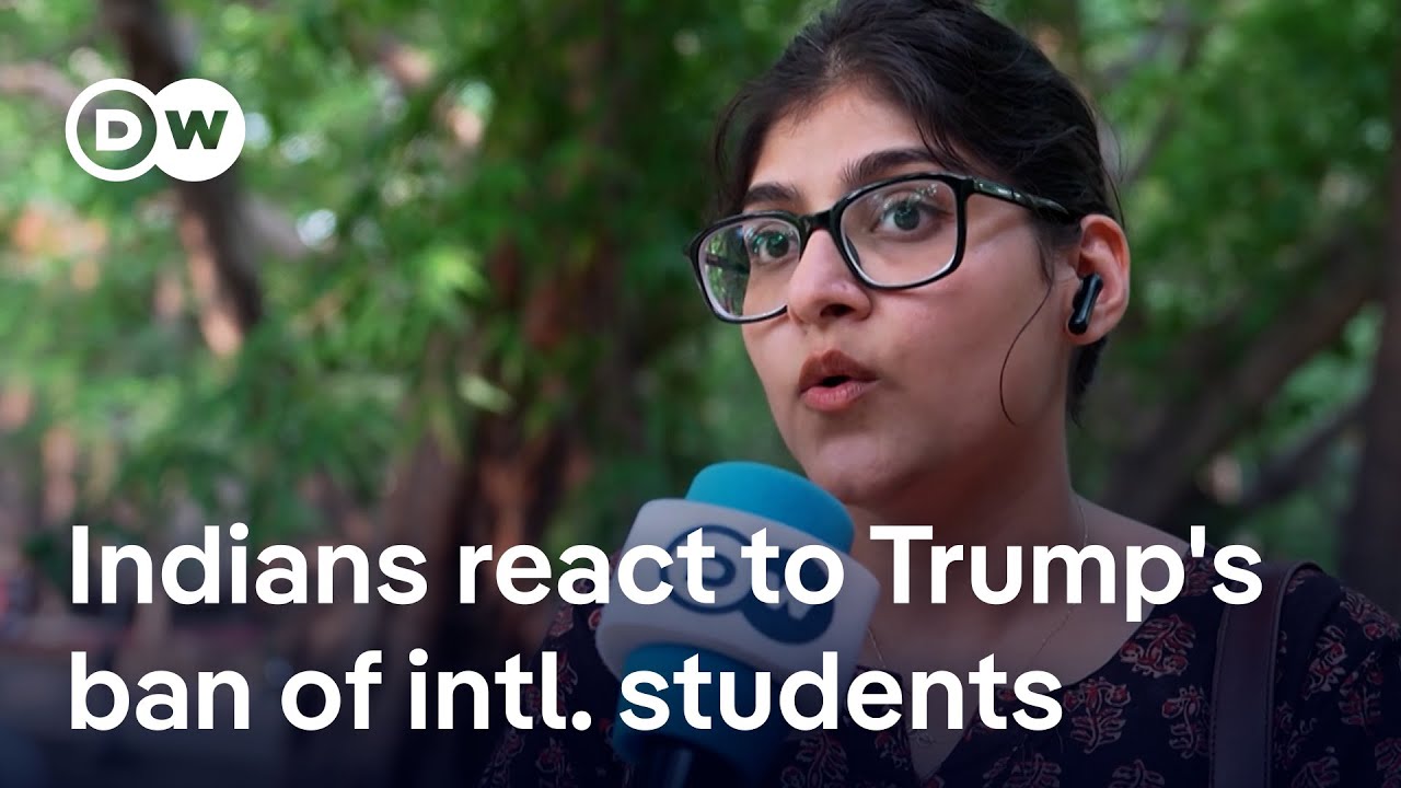 How does India react to Trump's visa restrictions mainly targeting Indian students? | DW News