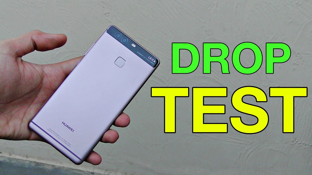 Huawei P9 Drop Test! (4K)