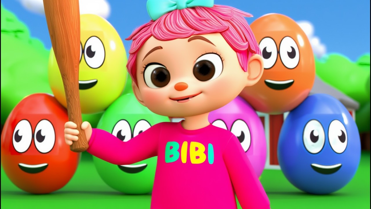 EXPLORAR Y Aprender Colores y Números  Huevos de Colores en COPITOKIDS CANCIONES INFANTILES