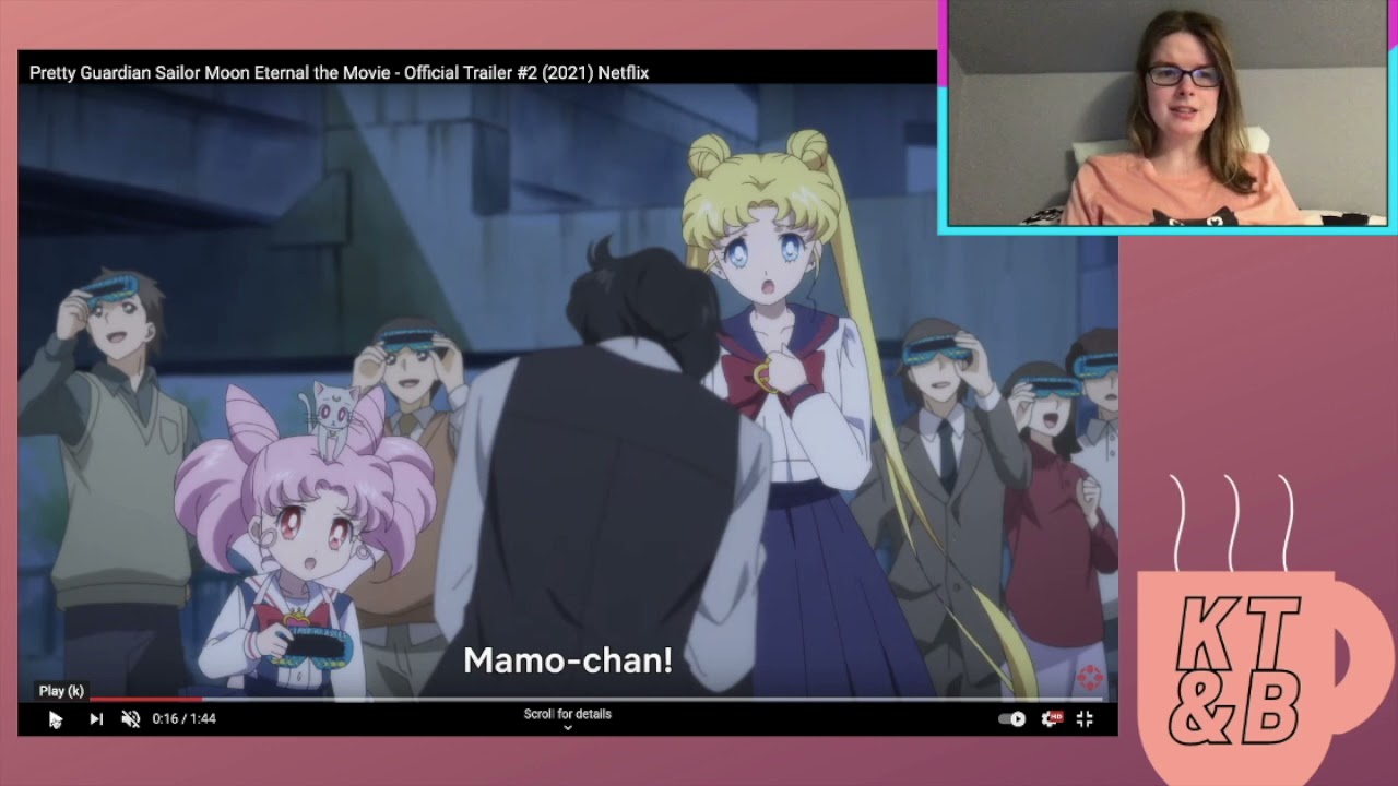 Sailor Moon Eternal Movie Part 1 - Trailer Reaction