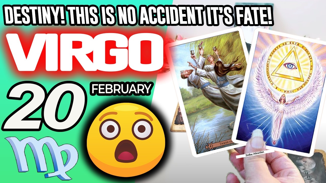 Virgo ♍😲DESTINY! THIS IS NO ACCIDENT IT’S FATE!👀 horoscope for today FEBRUARY 20 2026 ♍ #virgo tarot