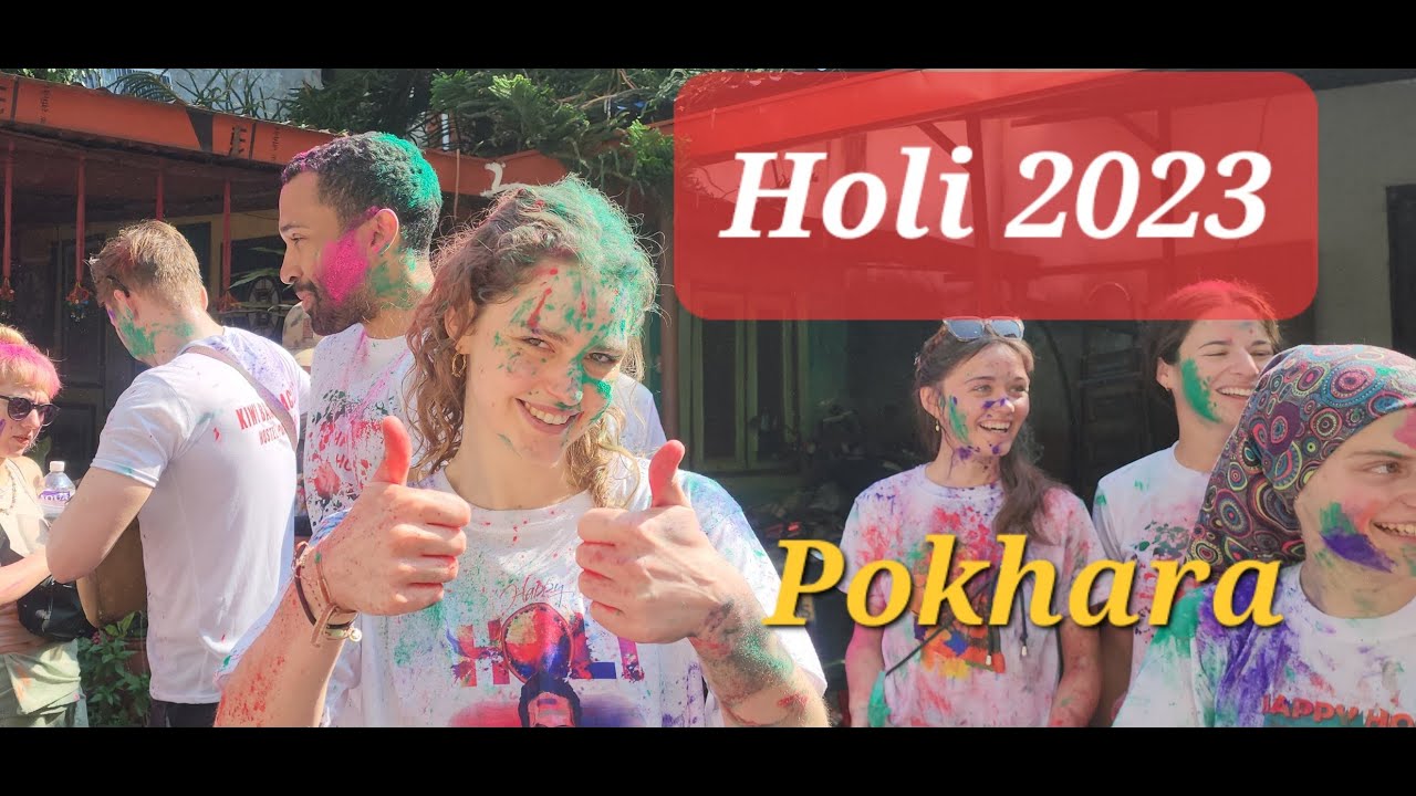 Holi, 2023 Pokhara Nepal