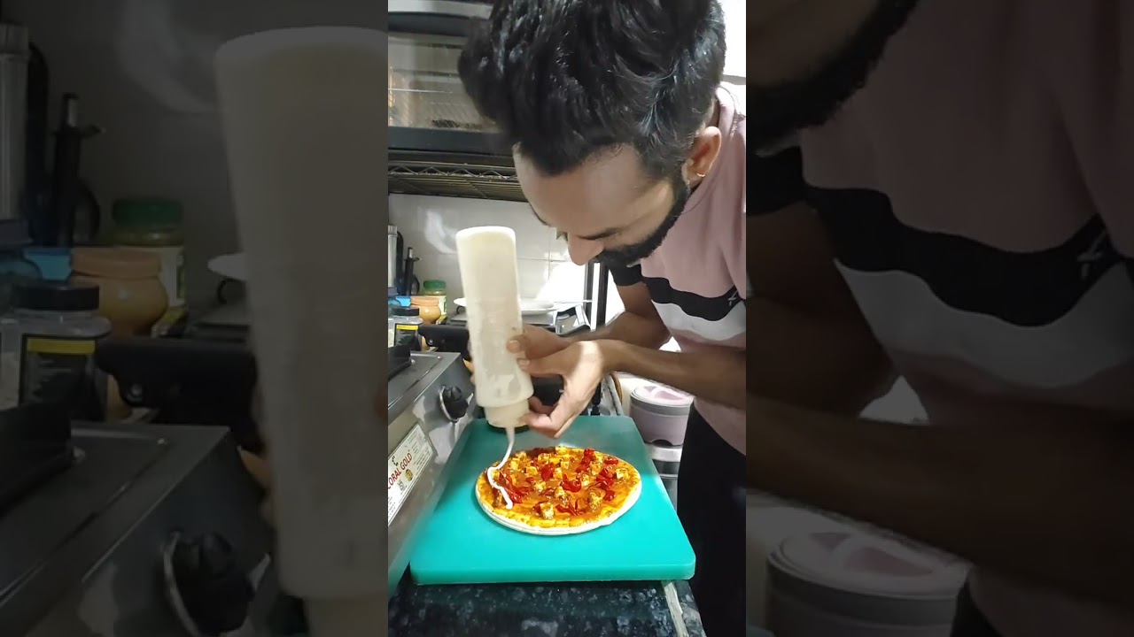 Spicy Paneer Pizza 🍕 | Cloud Kitchen in Nagpur | Daily Vlog 78