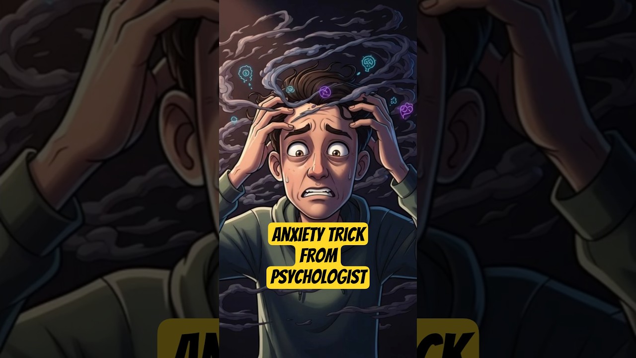 Psychologist's Anxiety Trick That Actually Works 