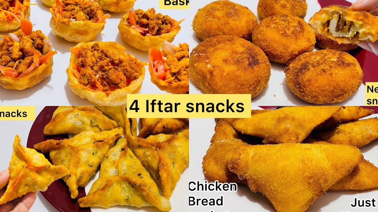4 Quick & Easy Ramadan Special Snacks Recipes  | Golden Hour Snacks for Iftar”