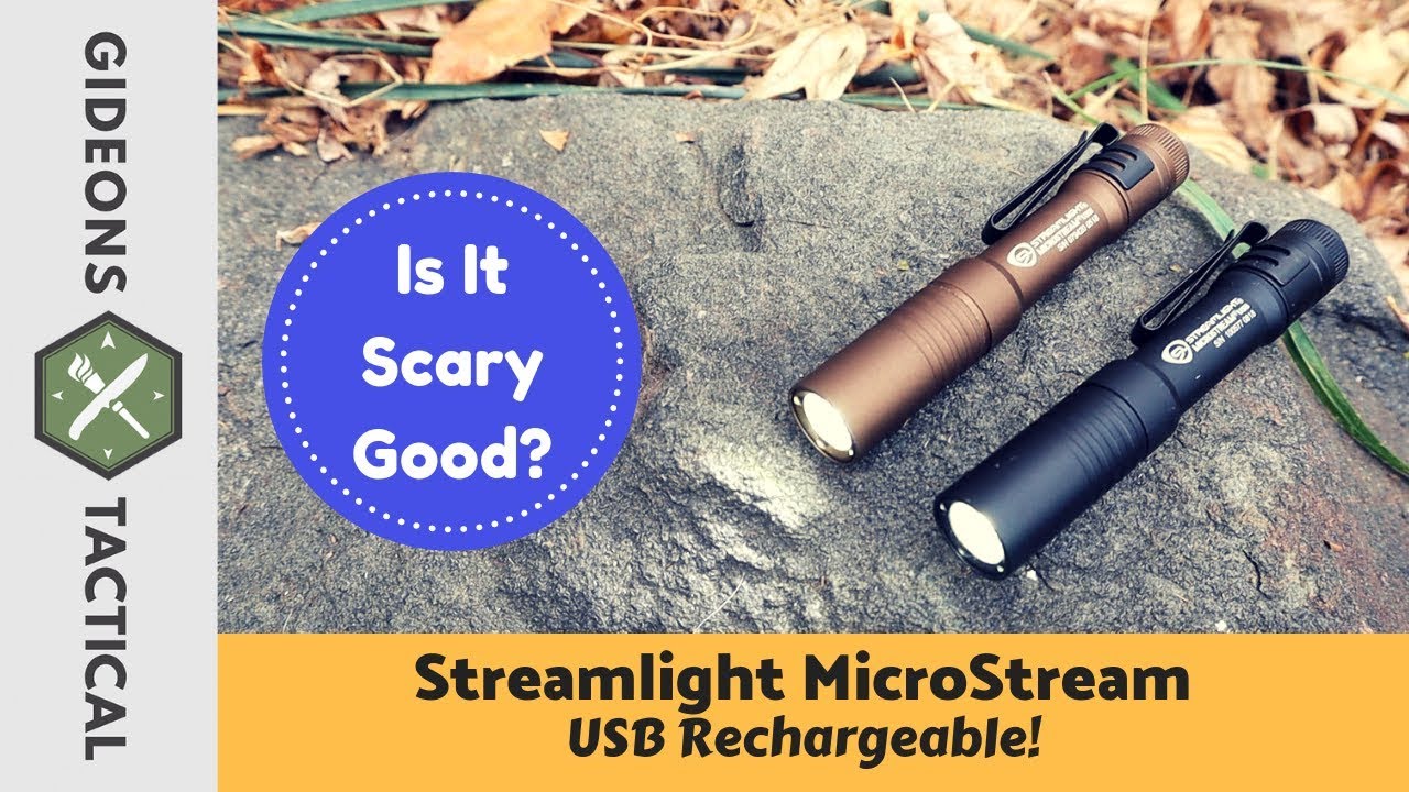 SO GOOD ITS SCARY? USB Rechargeable Streamlight MicroStream
