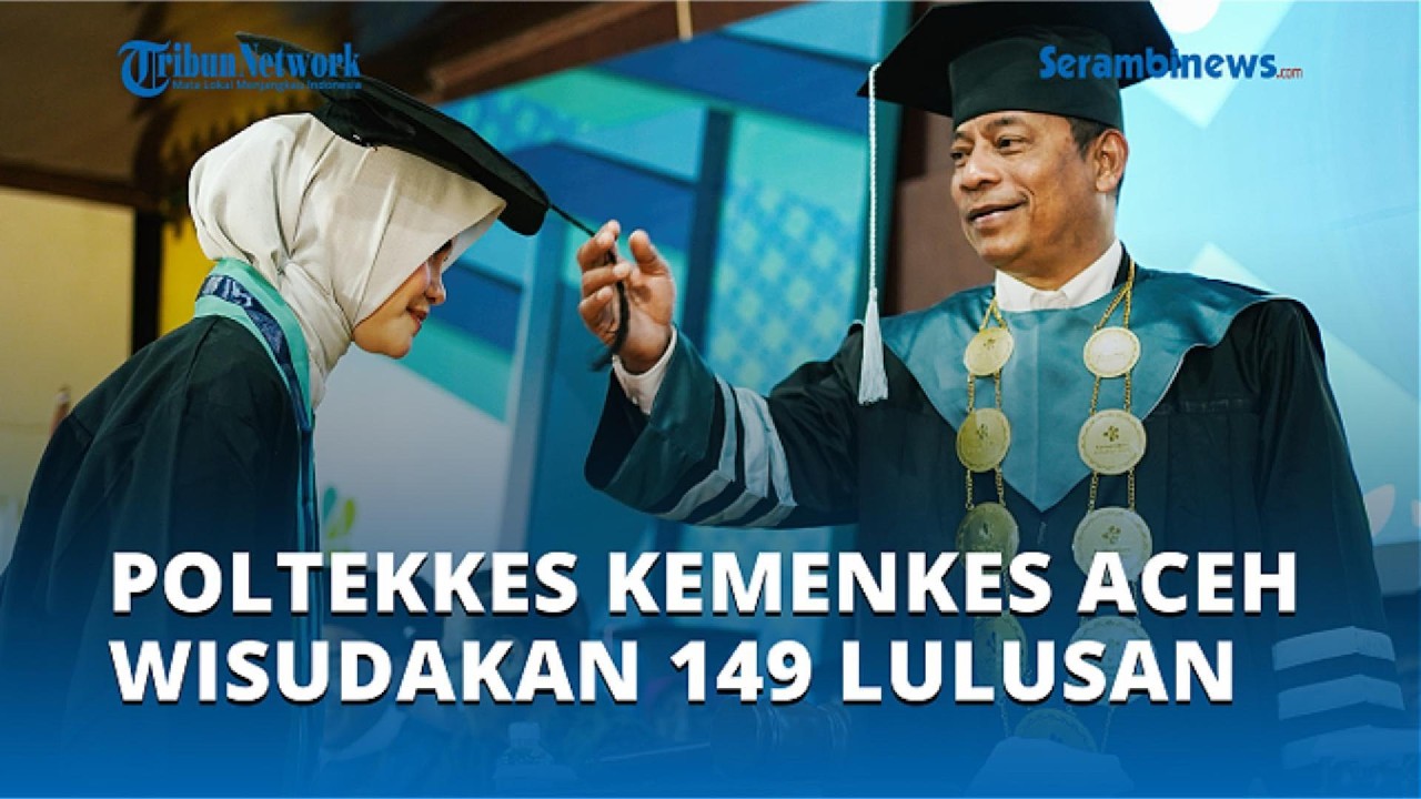 Poltekkes Kemenkes Aceh Wisudakan 149 Lulusan, Direktur Harap Alumni Bisa Berkiprah Keluar Negeri