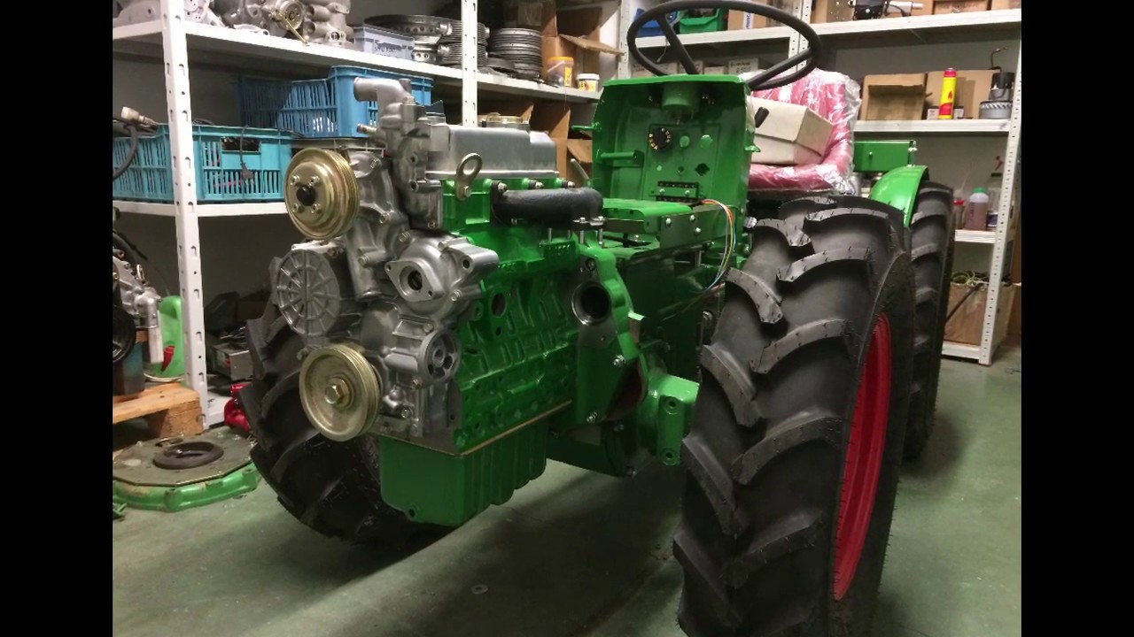 Restoration HOLDER AM2 + KUBOTA D1105 engine instalation Part3
