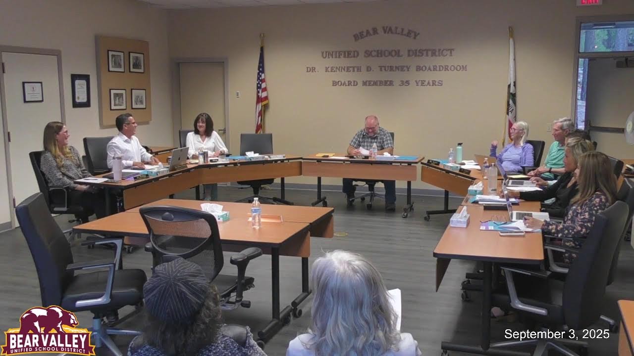 Regular Board Meeting | 9/3/2025 - 5:30 PM