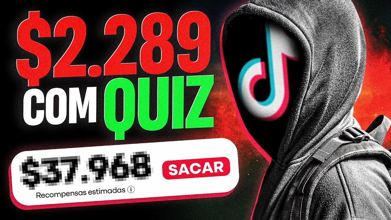 COMO CRIAR UM TIKTOK DE QUIZ IGUAL OS GRINGOS SEM SABER EDITAR VÍDEO (MONETIZA RÁPIDO)