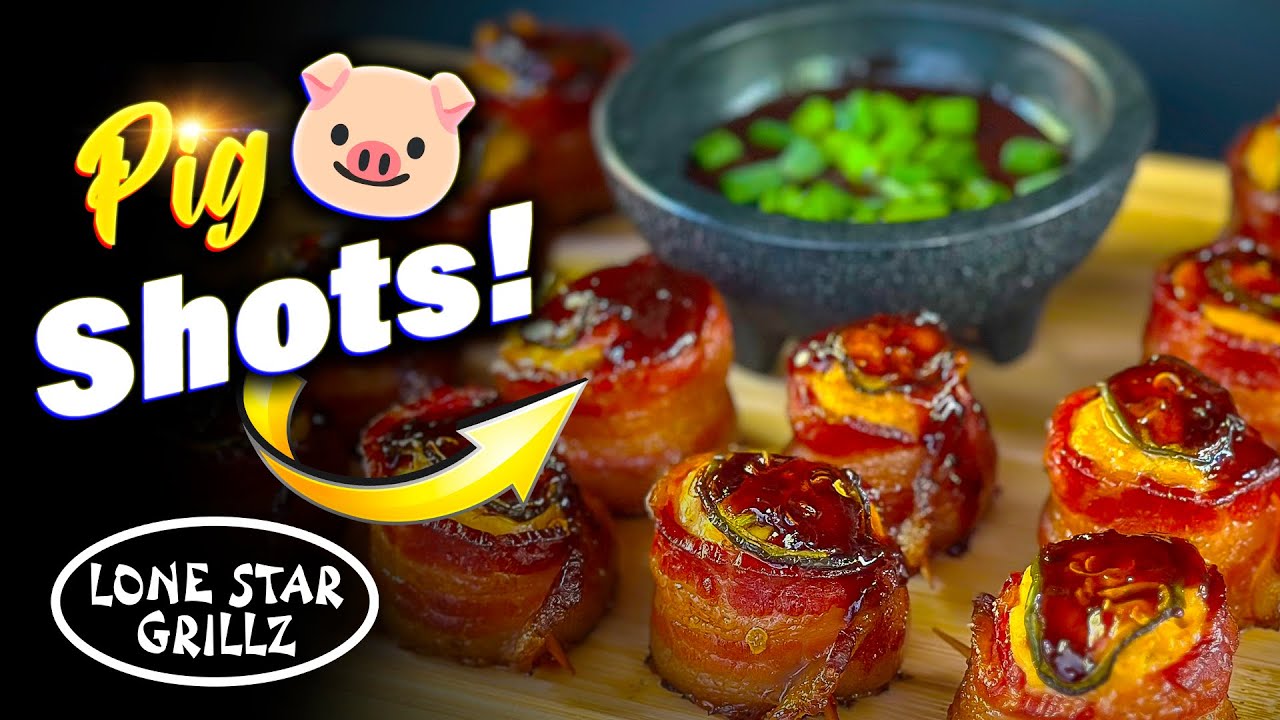 PIG SHOTS RECIPE on the Lone Star Grillz Pellet Smoker | How to make Pig Shots