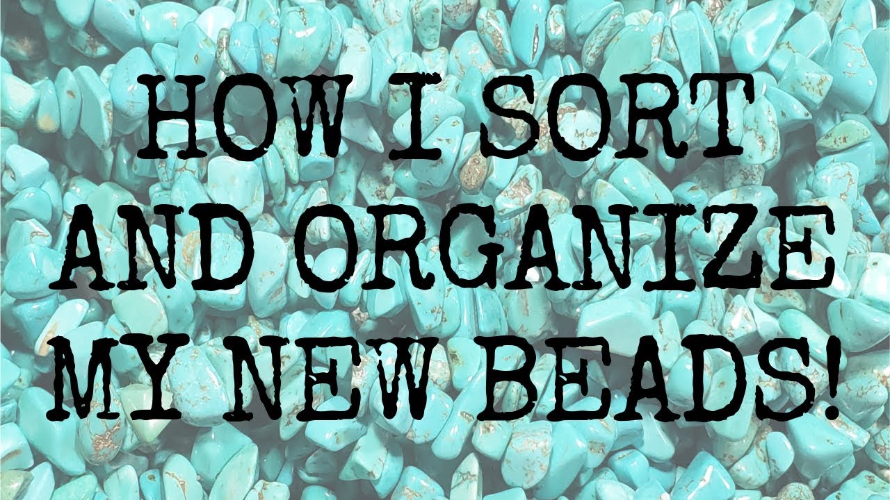 Как я сортирую и организую свои новые бусины + ТУР ПО КОМНАТЕ С БУСИНАМИ - BEADventurous EP 10