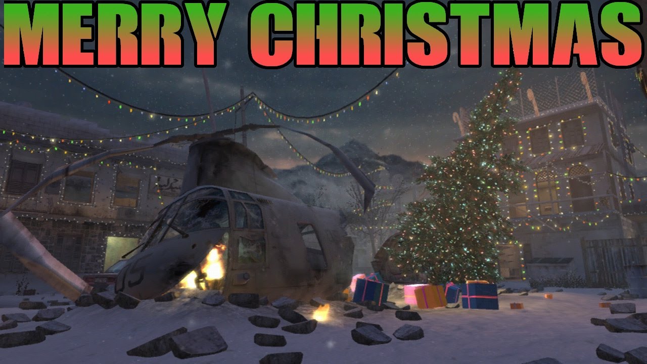 Christmas Crash, Best Looking Map In MWR (Merry Christmas!) - Call of Duty: MWR Gameplay