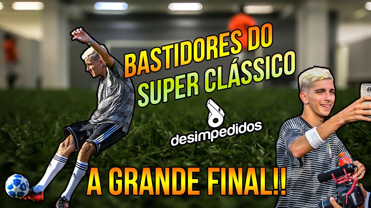 BASTIDORES DA FINAL DO SUPERCLASSICO COMO VC NUNCA VIU !!!