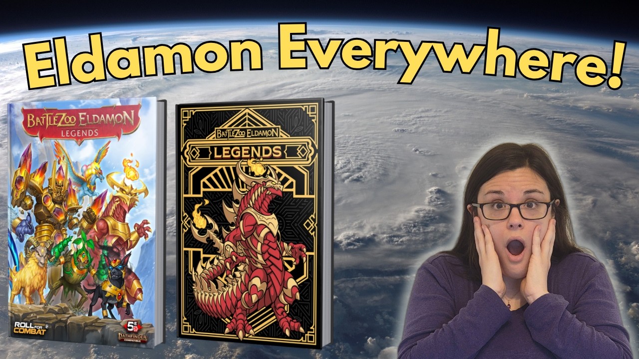 Что такое Элдамон? Тренировка монстров для Pathfinder и D&D!