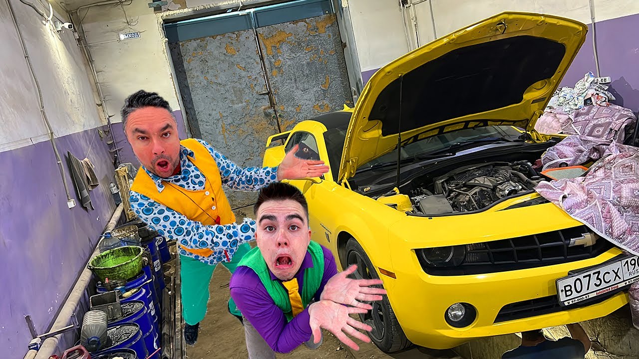 Older Mr. Joe in Car Wash VS Mr. Joe on Broken Camaro in Car Service 13+