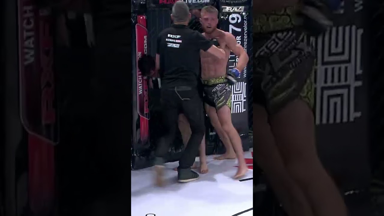 BRAVE 36 Fight Moment - Bilal Tipsaev vs Matiss Zaharovs 