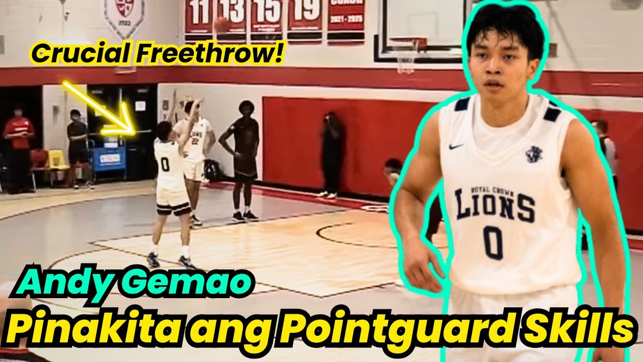 ANDY GEMAO PURE POINTGUARD NA!