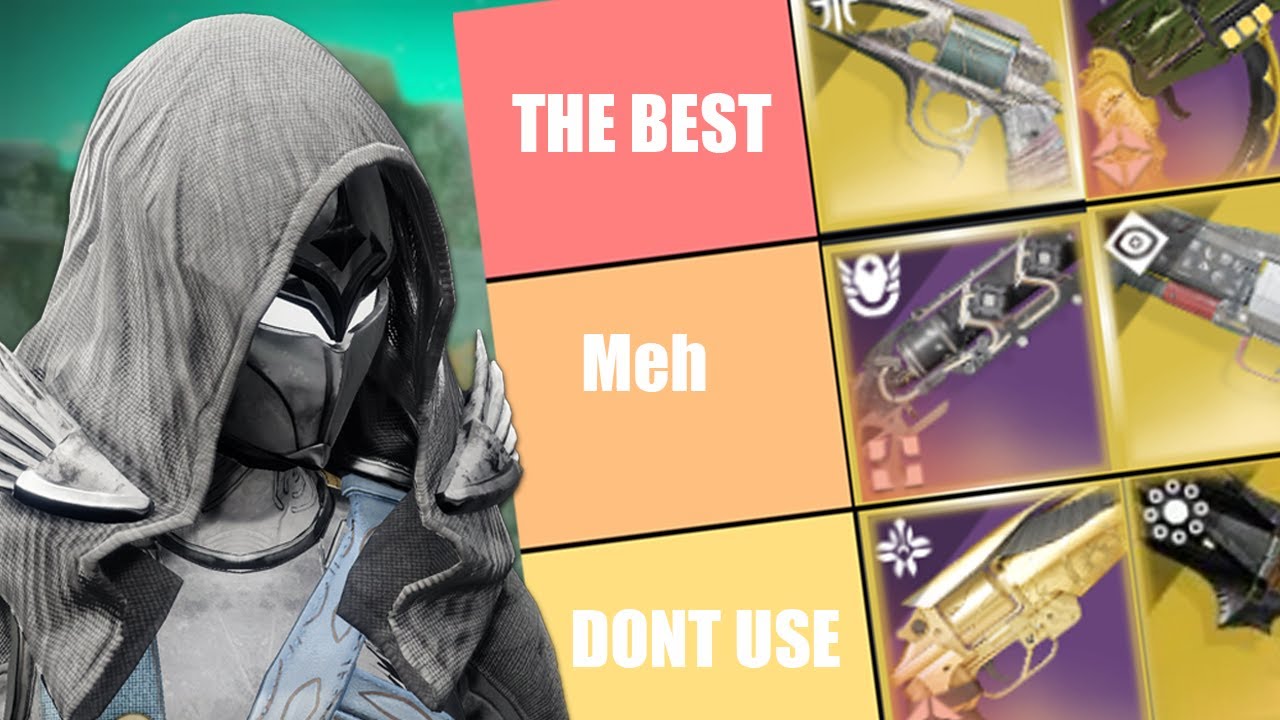 The Ultimate Destiny 2 Hand Cannon Tier List (Destiny 2 Heresy)
