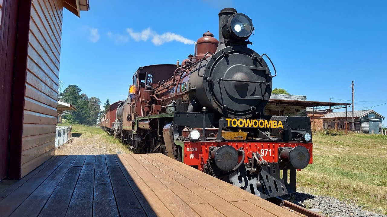 C17 971 - SDSR Steam Train - Stanthorpe to Toowoomba - 30/10/2022