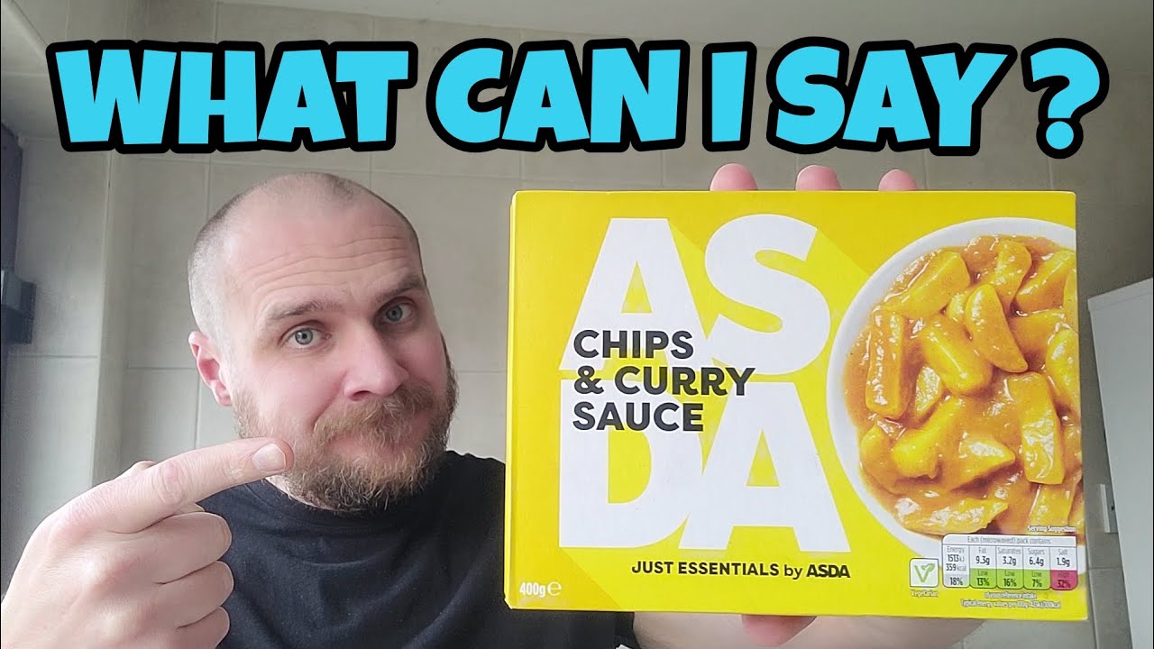 It's worth it! Chips & curry ASDA
