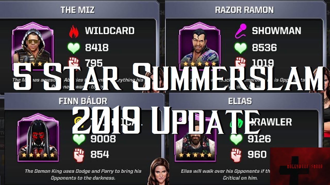 WWE Mayhem  - 5 Stars Are Here! - Summerslam 2019 Update