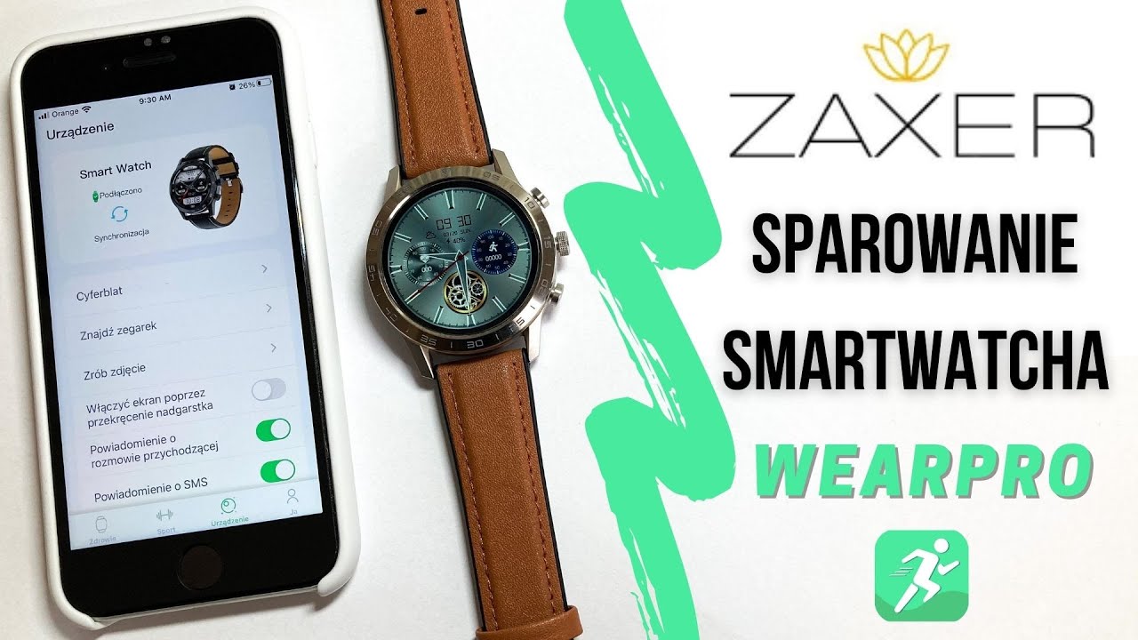 SPAROWANIE SMARTWATCHA - APLIKACJA WearPro