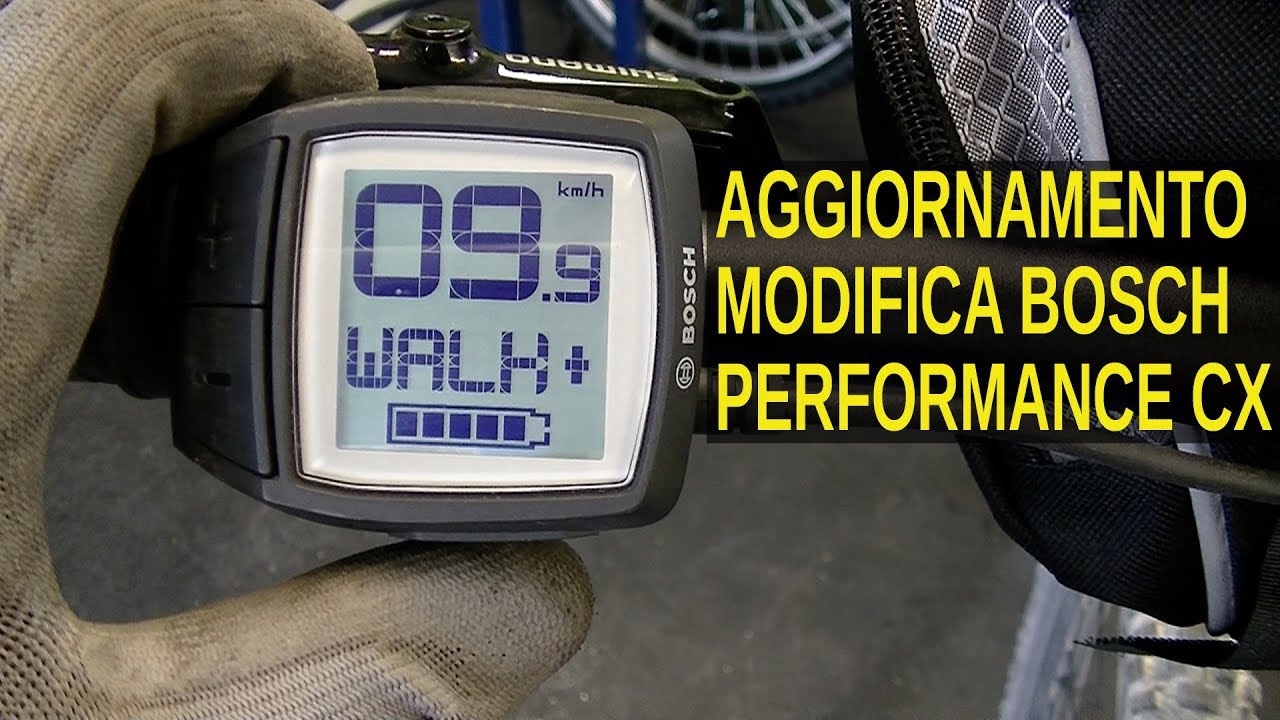 COME MONTARE E ATTIVARE LA NUOVA MODIFICA BICI ELETTRICA BOSCH PERFORMANCE CX