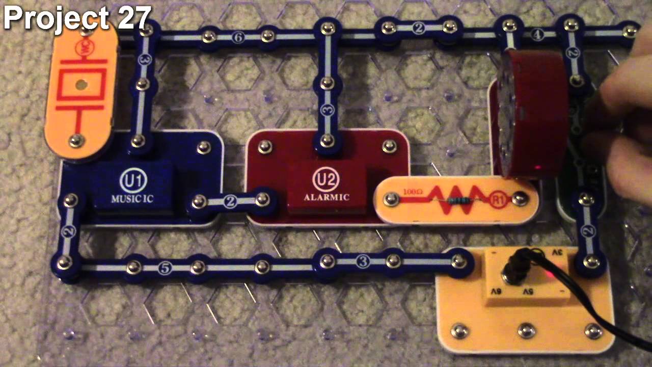 ELENCO Snap Circuits Projects 22 - 31