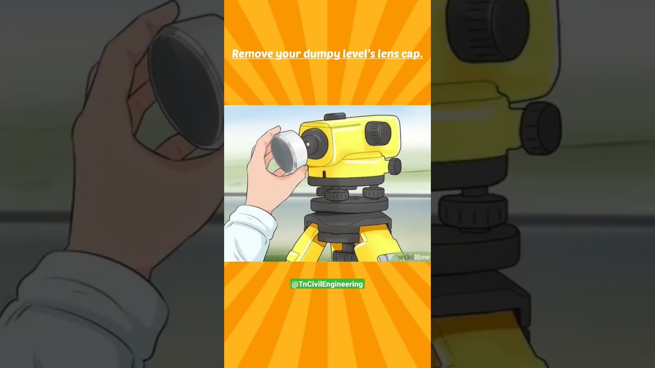How to Use Dumpy Level Step by step 