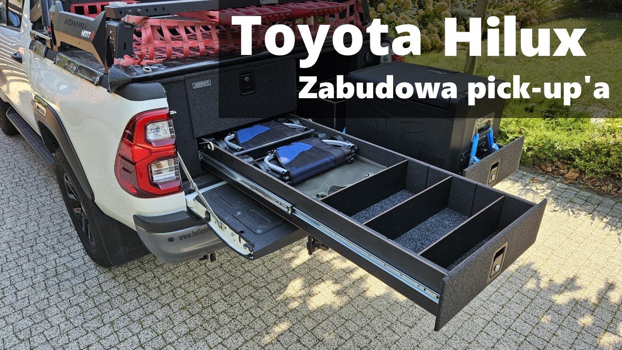 Zabudowa wyprawowa Toyota Hilux pick-up #toyota4x4 #offroad #toyotahilux  #pickup #hiluxoffroad