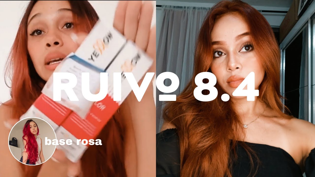 YELLOW 8.4 ALFAPARF | do rosa ao ruivo