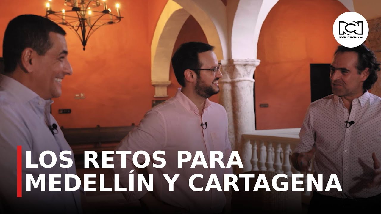 'Fico' Gutiérrez y Dumek Turbay hablan sobre los planes para Medellín y Cartagena a partir del 2024