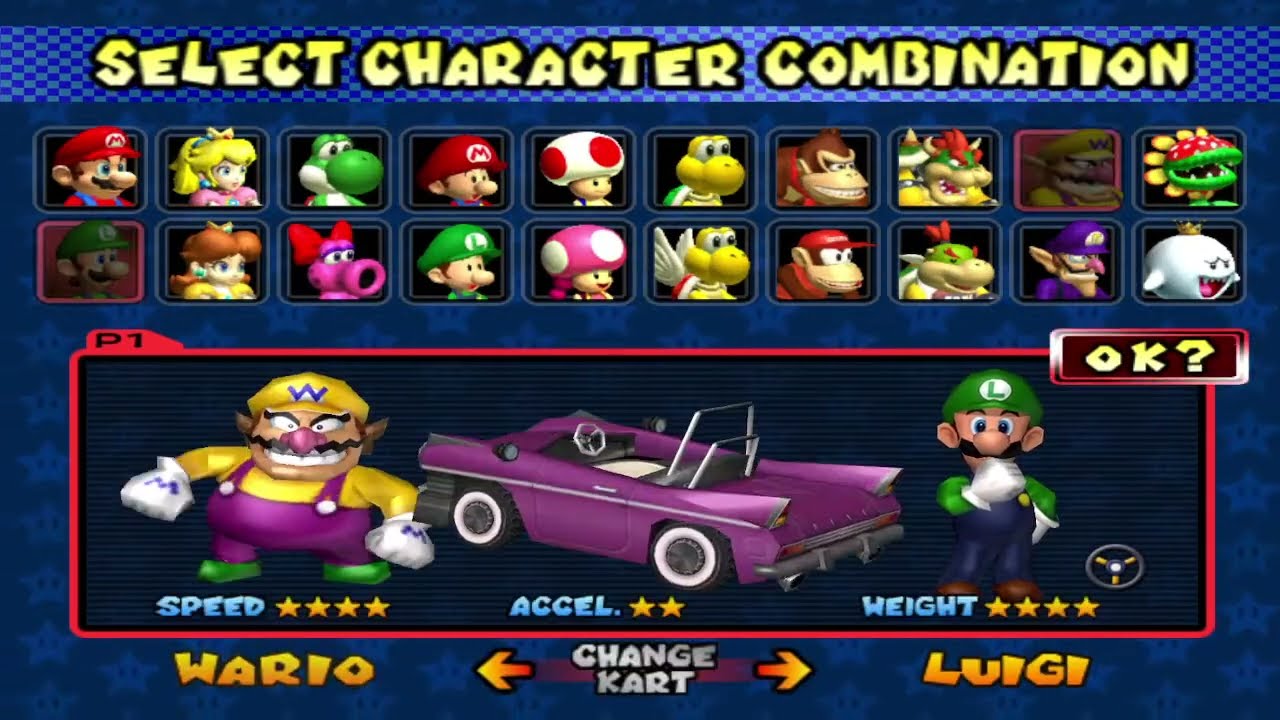 MARIO KART: DOUBLE DASH!! (GAMECUBE) ALL CUP TOUR 150CC 1-5-25 